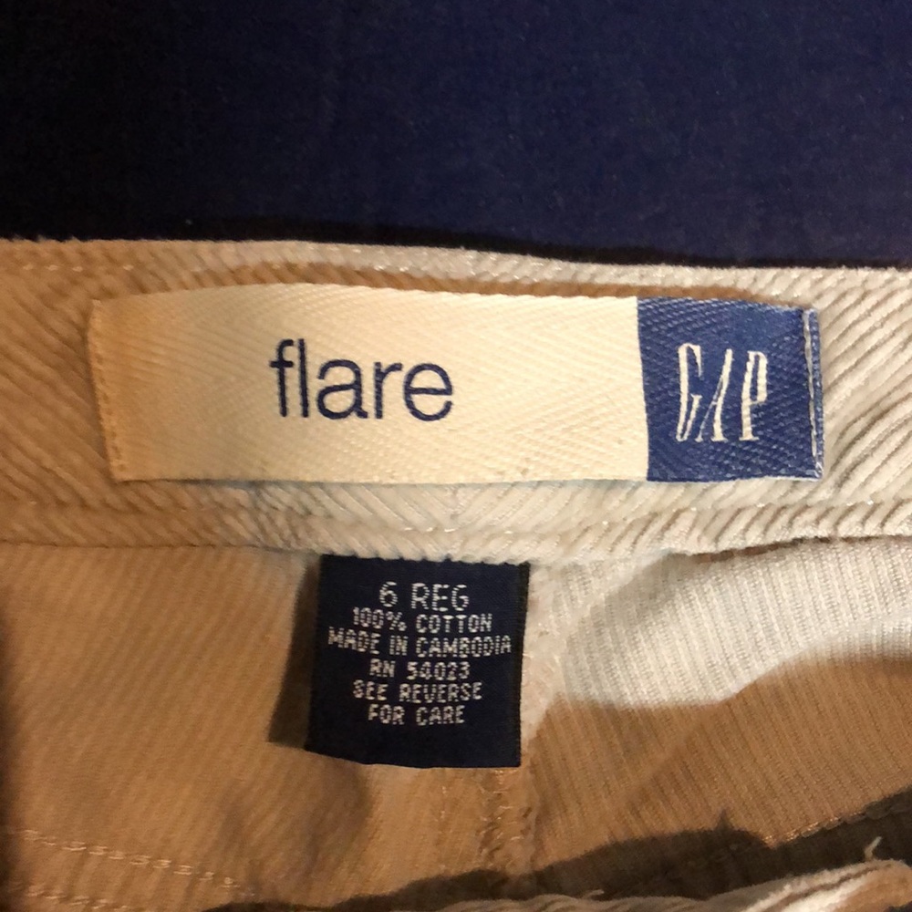 Gap Flare Leg Corduroy Pants - Picture 2 of 2